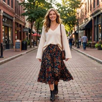 Women's Oversized V Neck Sweater, Lightweight Knit Tunic Pullover Top, Slouchy Long Sleeve Fall Winter Casual Sweaters